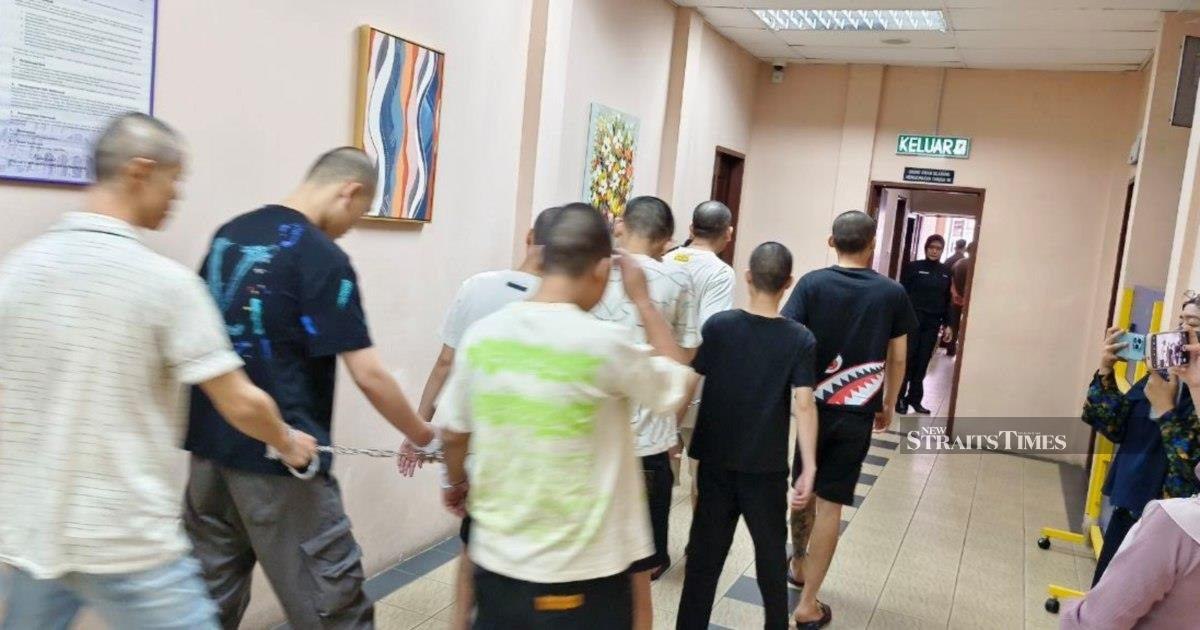 马来西亚新闻 41名中国诈骗犯 #保释后跑路 #马来西亚 法院发逮捕令